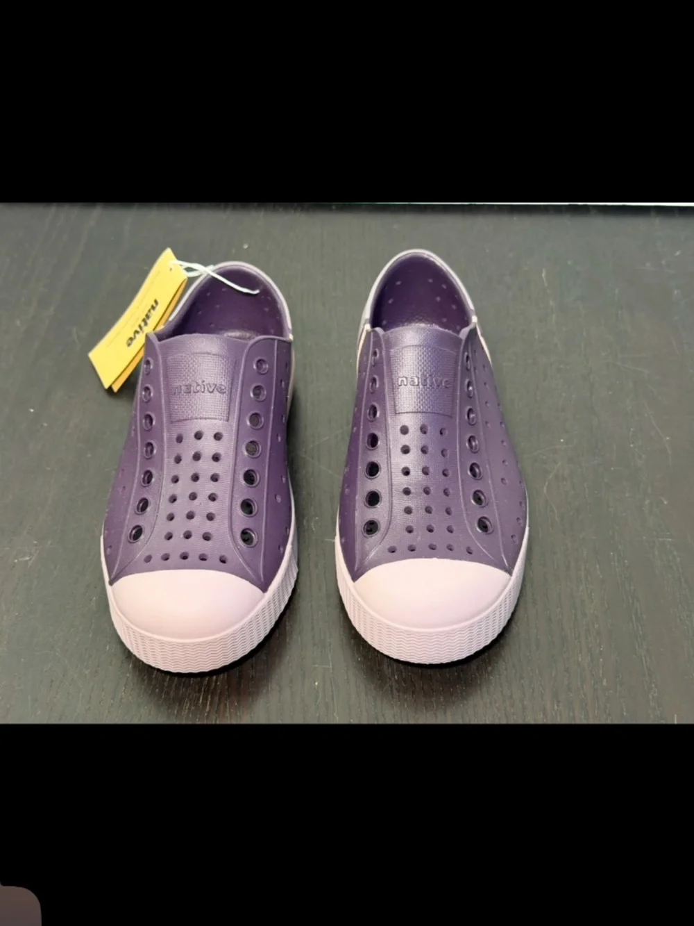 Native Jefferson Block Shoe Cosmic Purple/Pink Little Kids C12